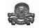 Helm Emblem Cap Badge 17th Lancers RSP179