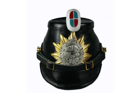 Tschako Pickelhaube Mecklenburg Schwerin Kaiserreich  L74